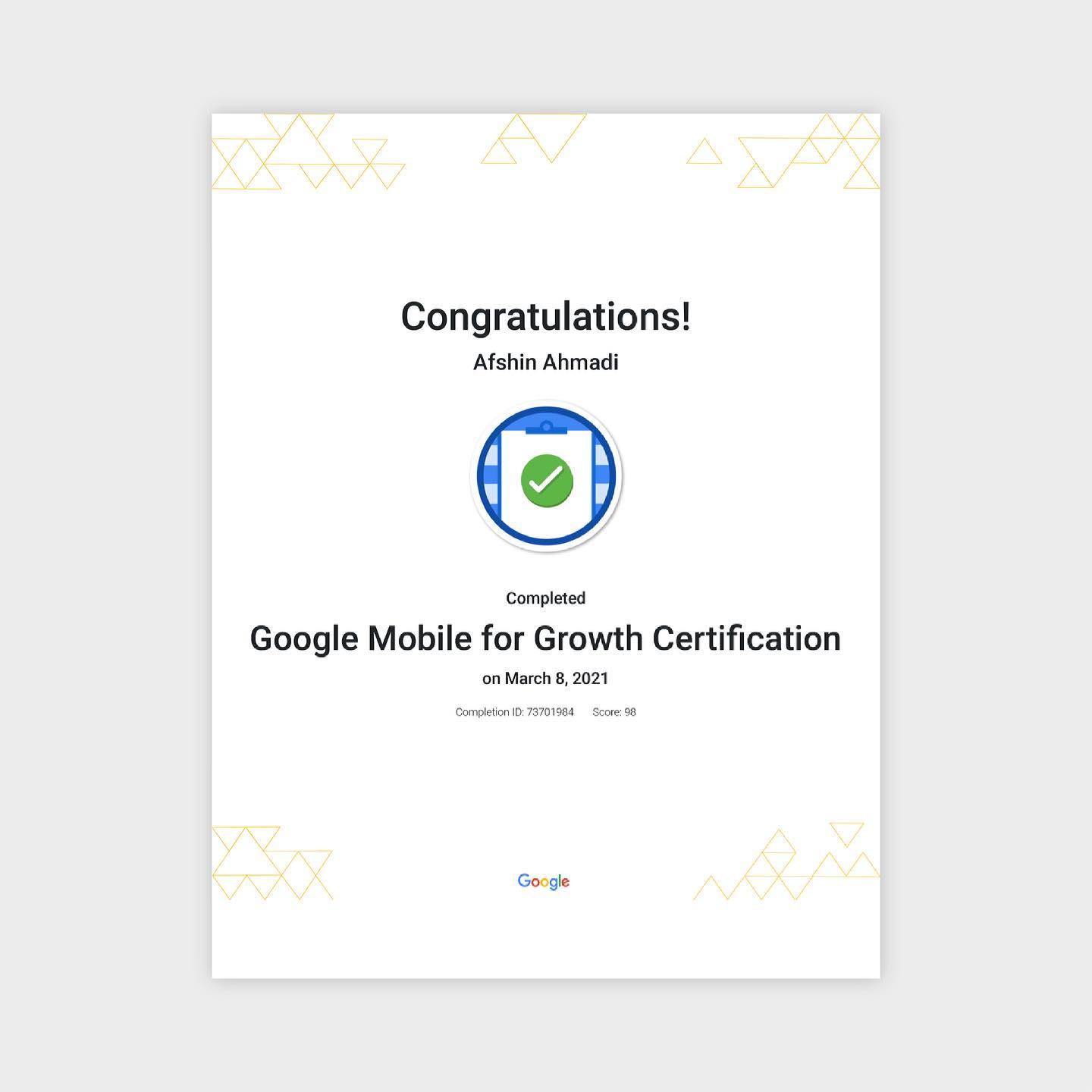 Google Mobile Growth
